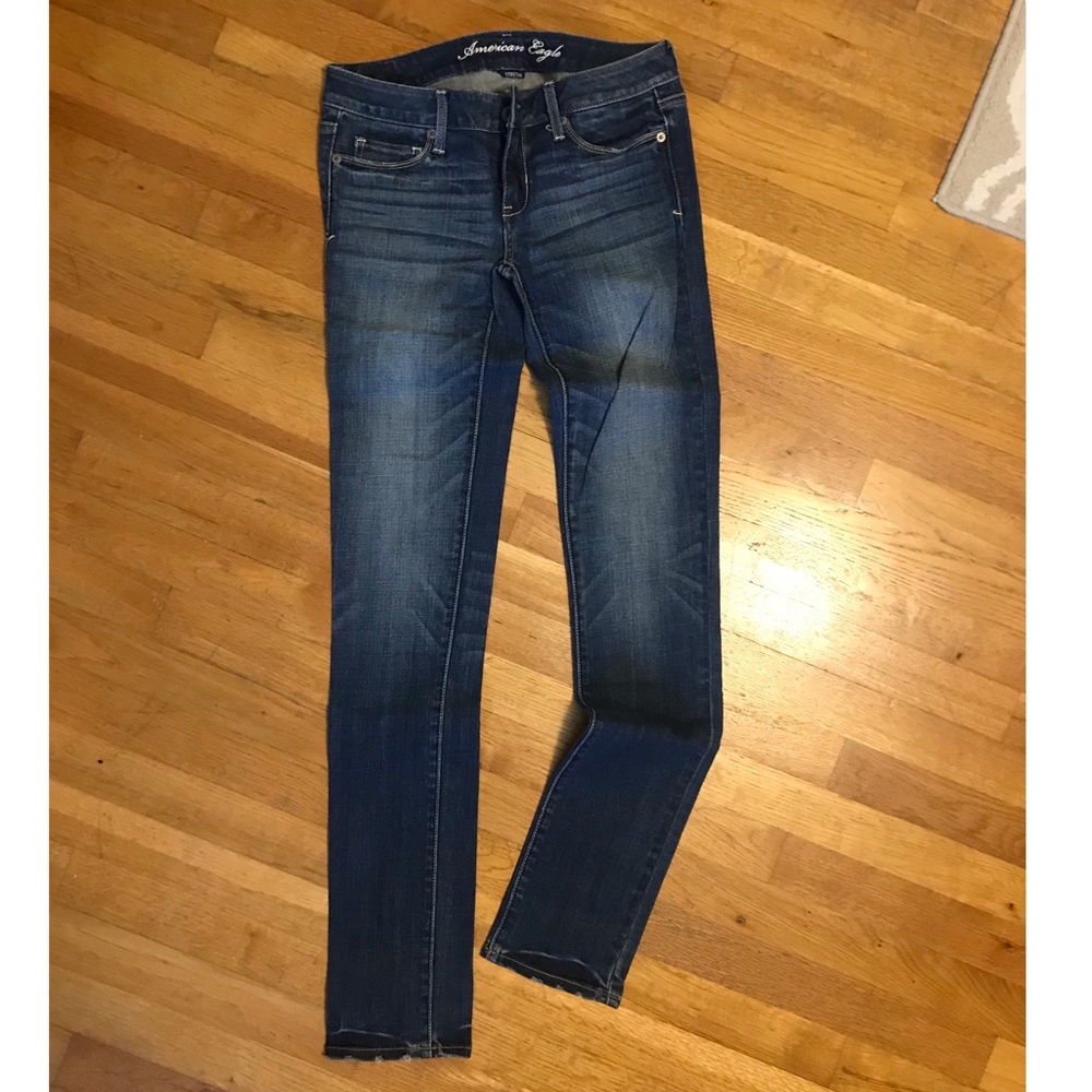 American Eagle Dark Wash Stretch Skinny Jean